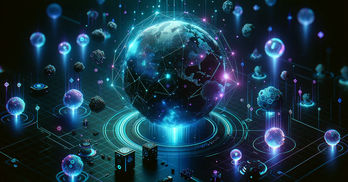 Representación gráfica de IA generando código con Copilot Business y Pro