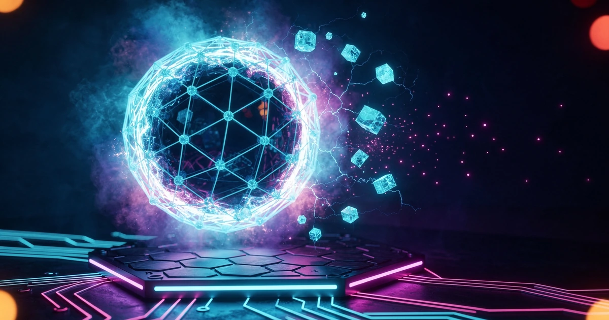 Visualización conceptual de RAGLens detectando alucinaciones en sistemas RAG